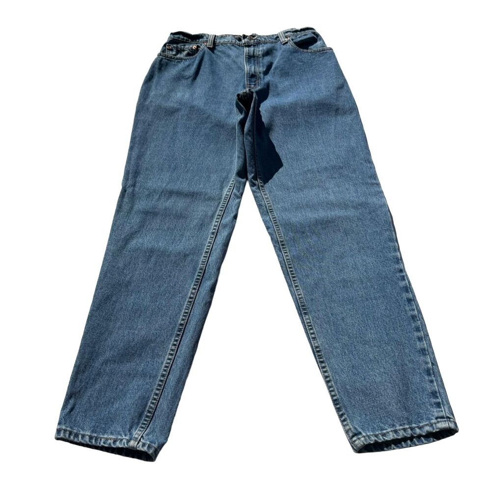 Vintage 1995 Levi's 551 Relaxed Fit Tapered Jeans Made in USA 31x30 Factory 532